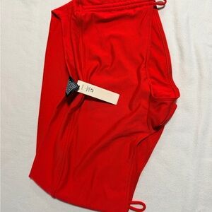 NWT- VS PINK- gym to swim shorts in Red